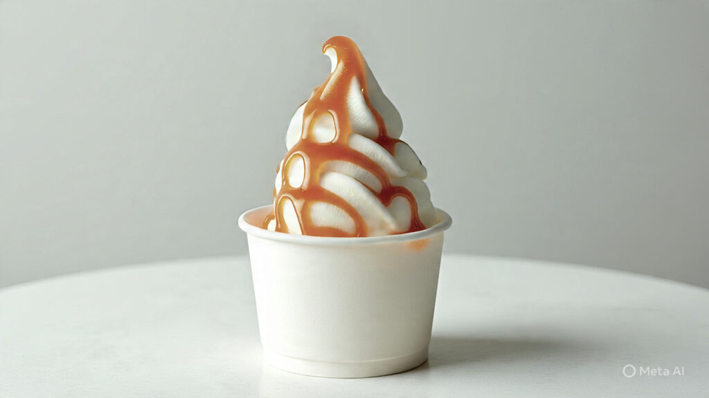 Salted Caramel syrup creamium ice cream truck hire gold coast brisbane