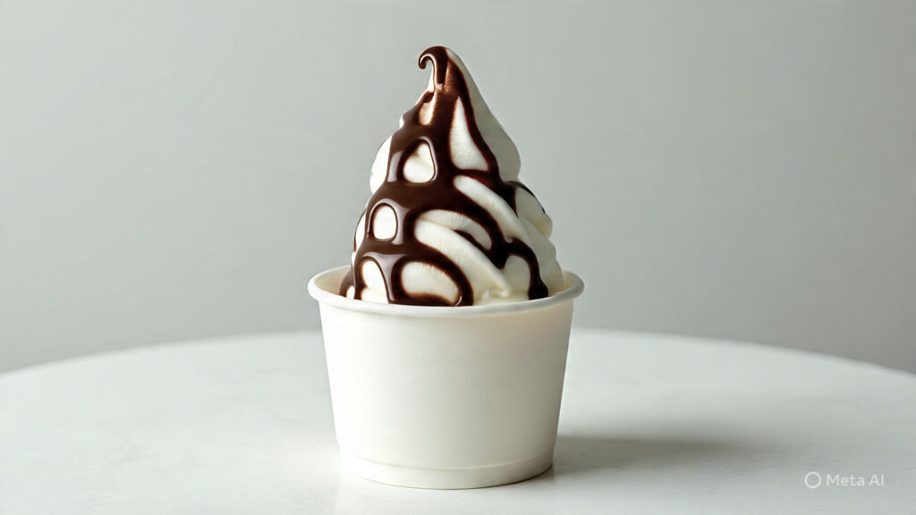 chocolate syrup creamium ice cream truck hire gold coast brisbane