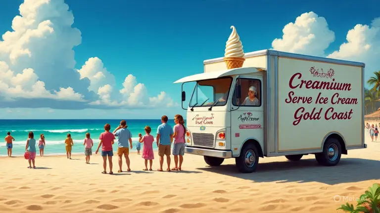 creamium ice cream truck gold coast and brisbane