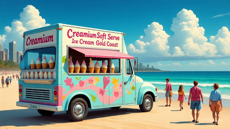 Soft Serve Ice Cream Truck in Coolangatta – Creamium.au