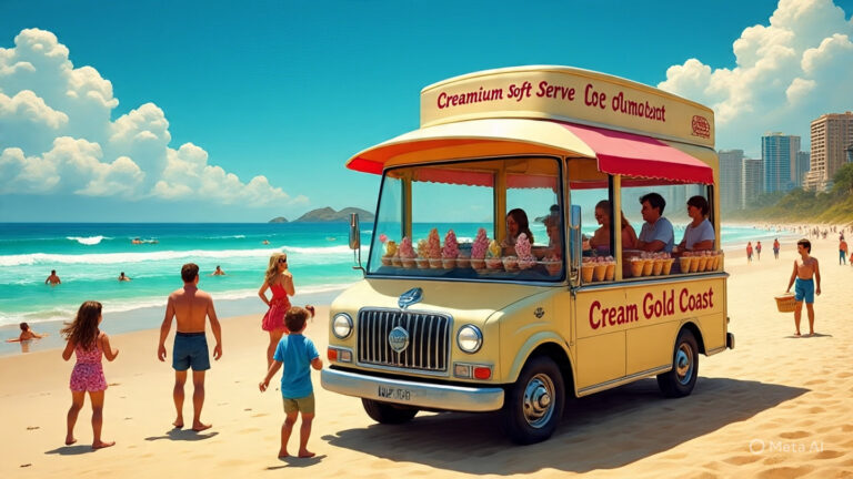 Kids’ Birthday Party Ice Cream Truck Hire – Creamium.au