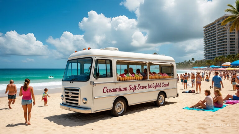 Corporate Events & Brand Activation Ice Cream Truck Hire – Creamium.au