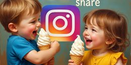 sharing on instagram and tiktok creamium ice cream gold coast